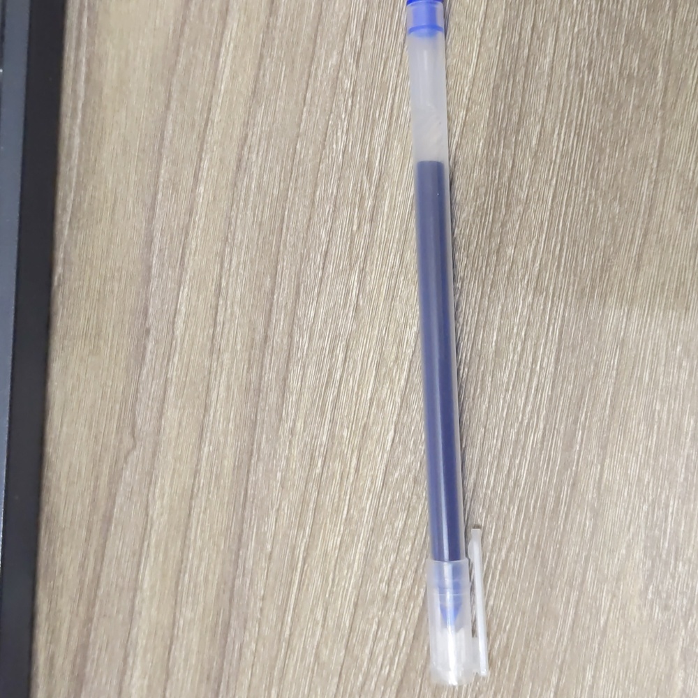 Blue pen